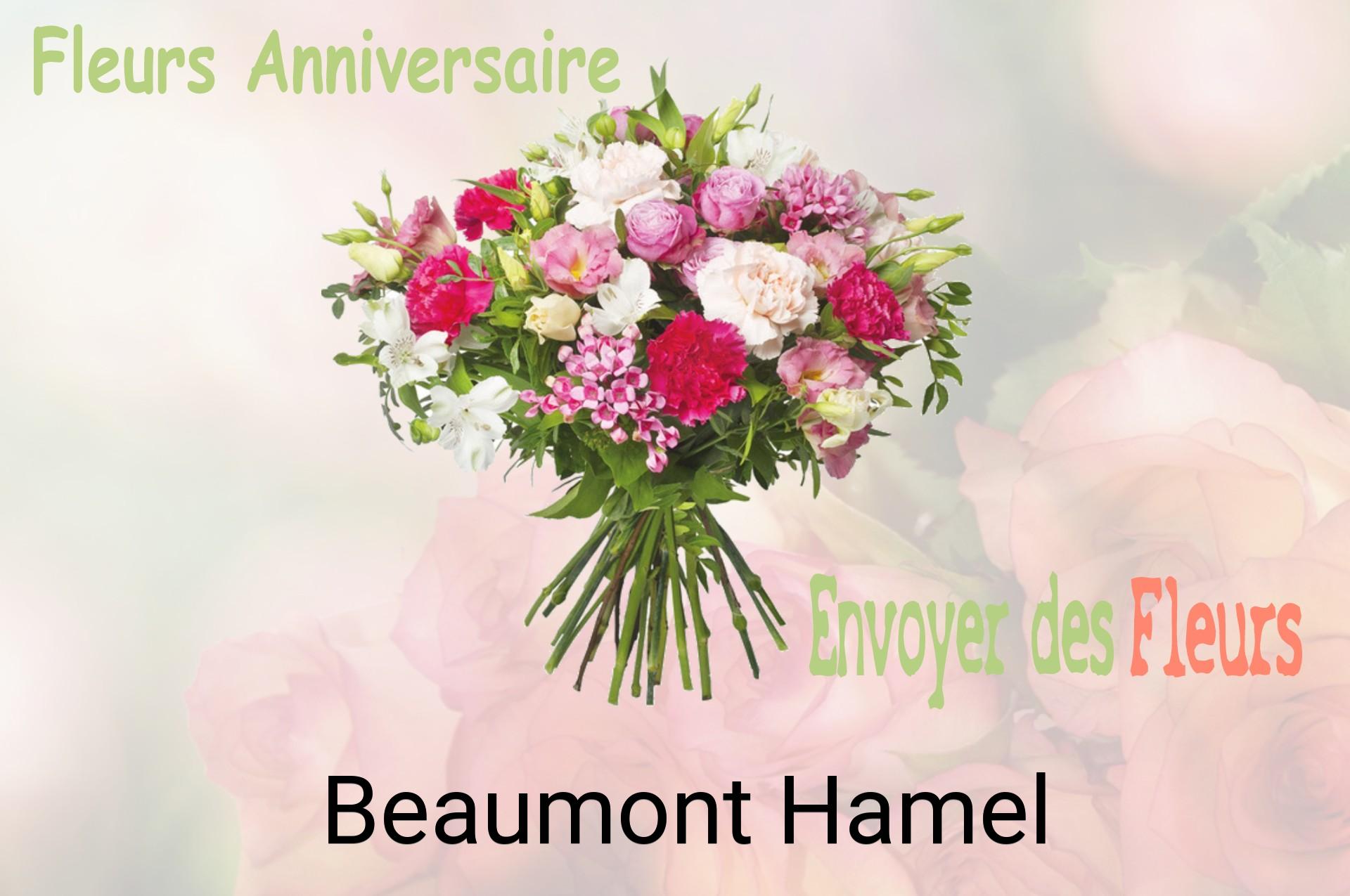 Bouquet de fleurs d’anniversaire livré à Beaumont-Hamel