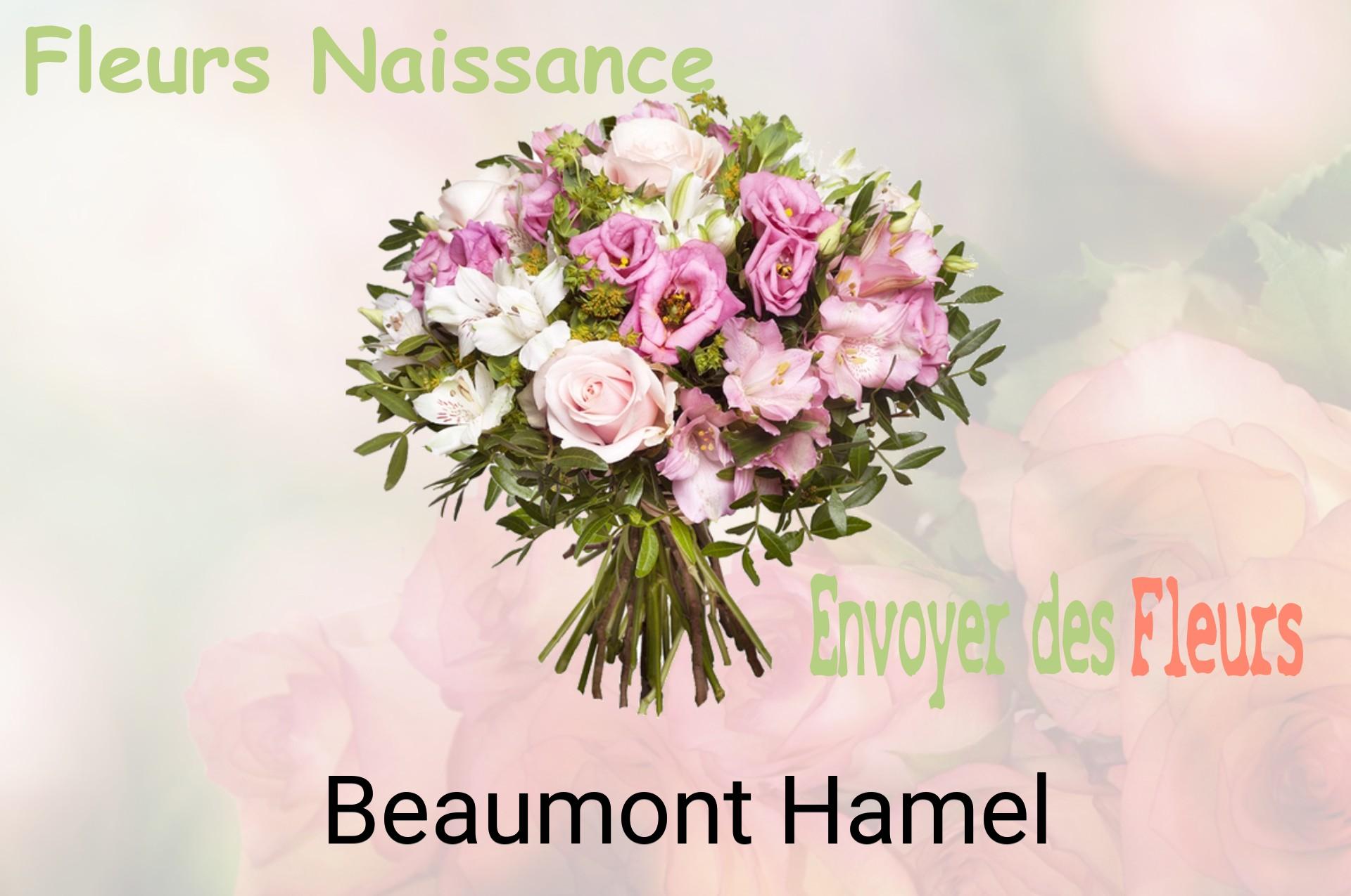 Bouquet de fleurs de naissance livré à Beaumont-Hamel