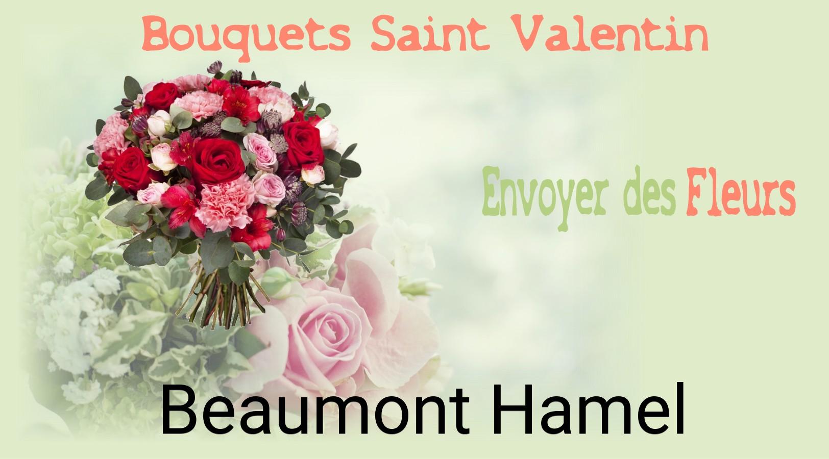 Roses de Saint-Valentin livrées à Beaumont-Hamel